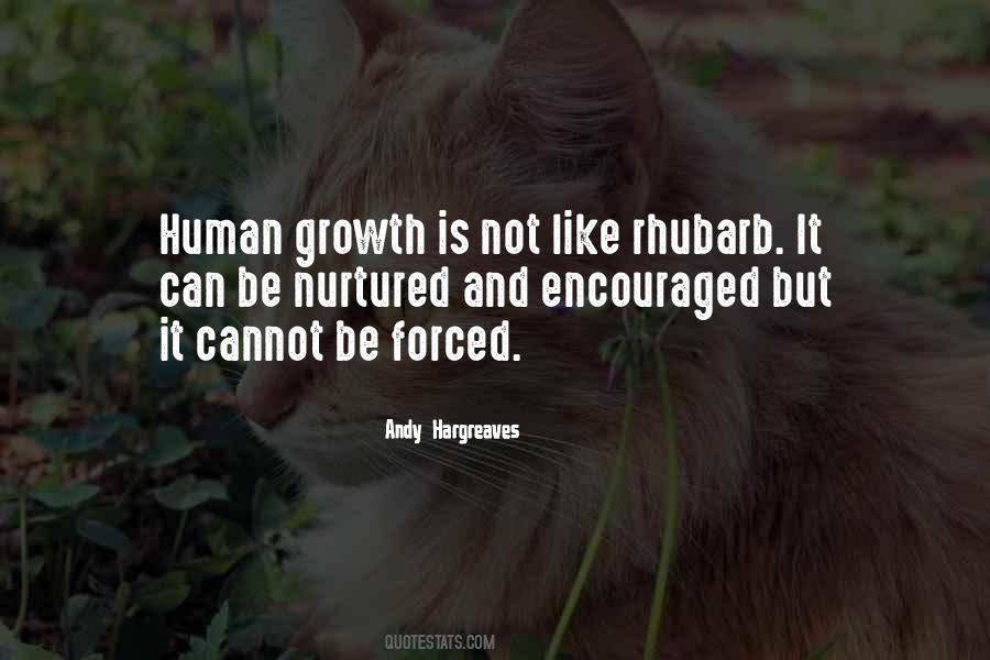 Human Growth Quotes #961539