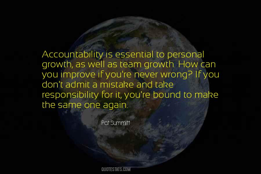 Quotes About Personal Accountability #1740362