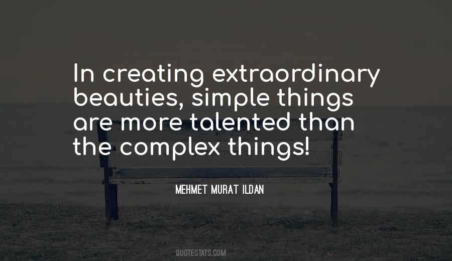 Quotes About Simple Things #1297489