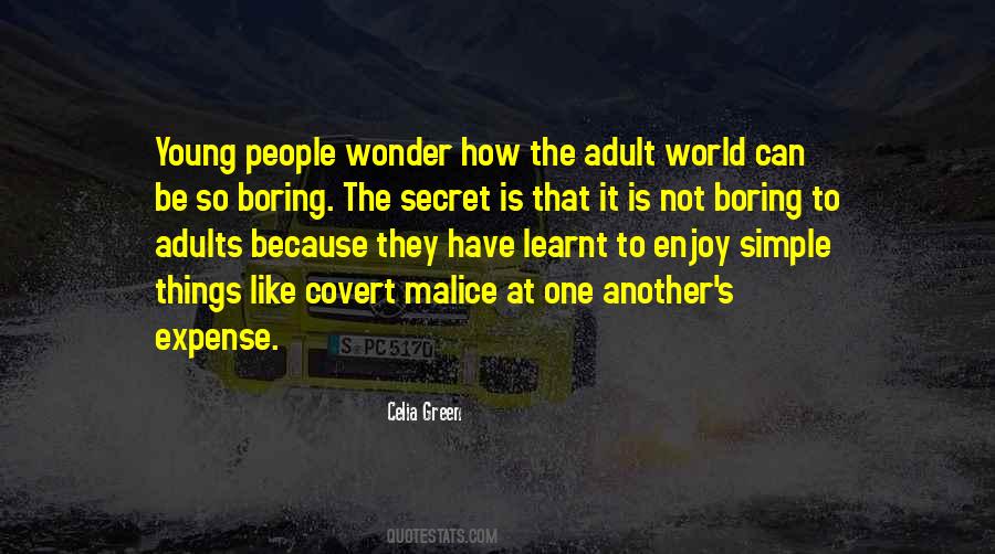 Quotes About Simple Things #1354032