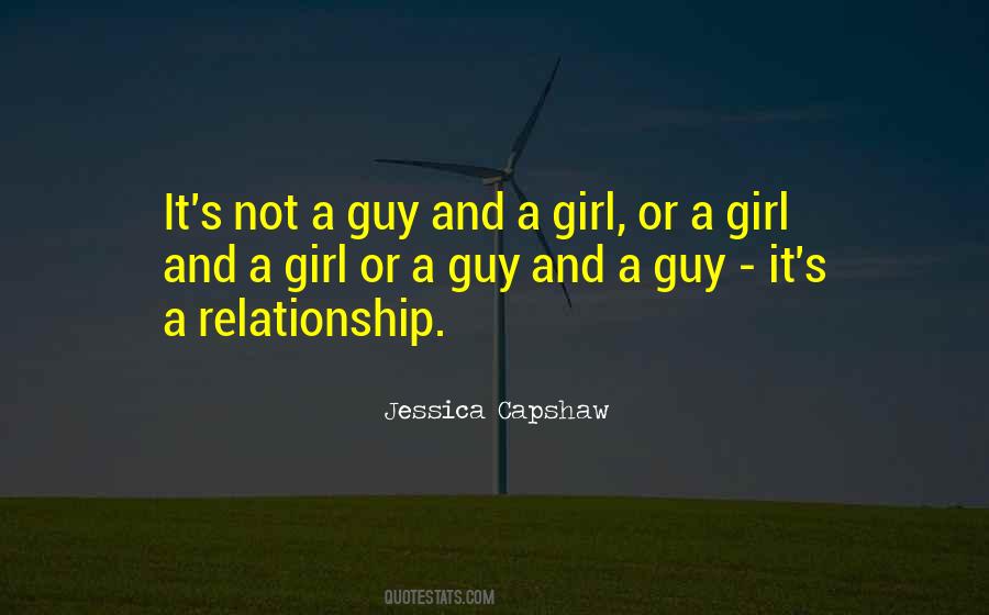 Quotes About A Guy And A Girl #1774983