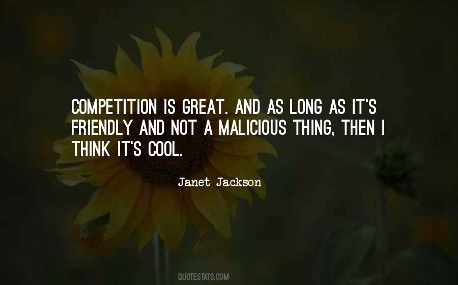 Not A Competition Quotes #2243