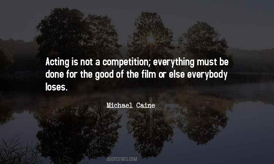 Not A Competition Quotes #687647