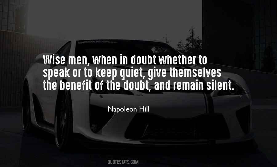 Remain Silence Quotes #266737