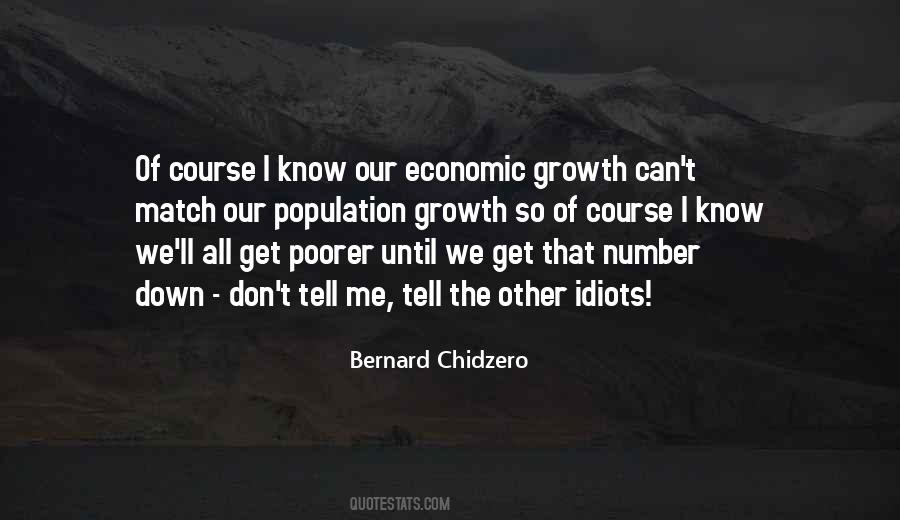 Quotes About Population Growth #1018515