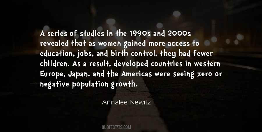 Quotes About Population Growth #1473545