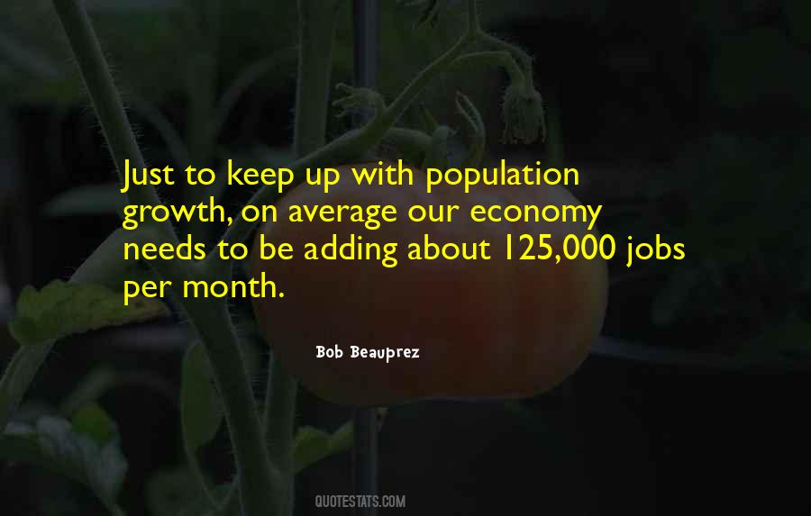 Quotes About Population Growth #1816610