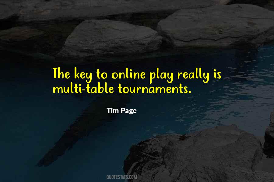 Quotes About Tournaments #1179221