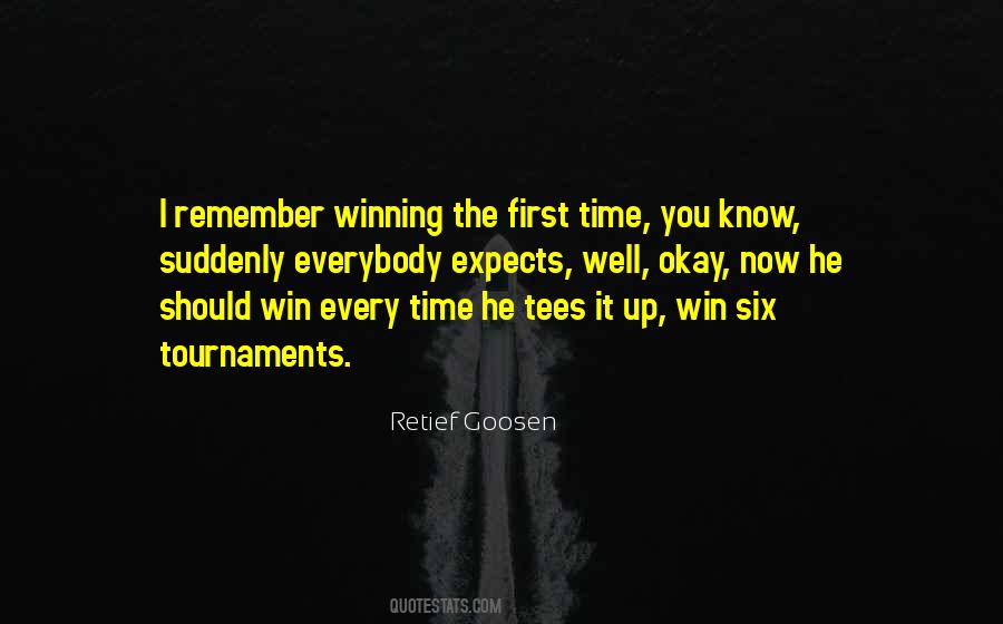 Quotes About Tournaments #346147