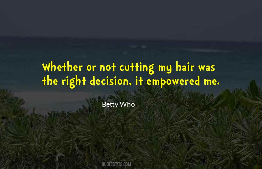 Quotes About Cutting Hair #1323695