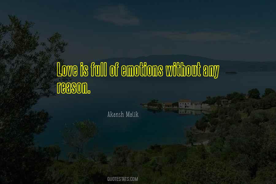 Quotes About Love Without Reason #1159667