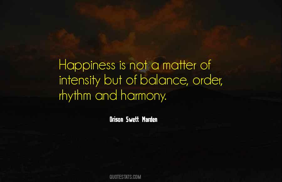 Quotes About Balance And Happiness #1016614