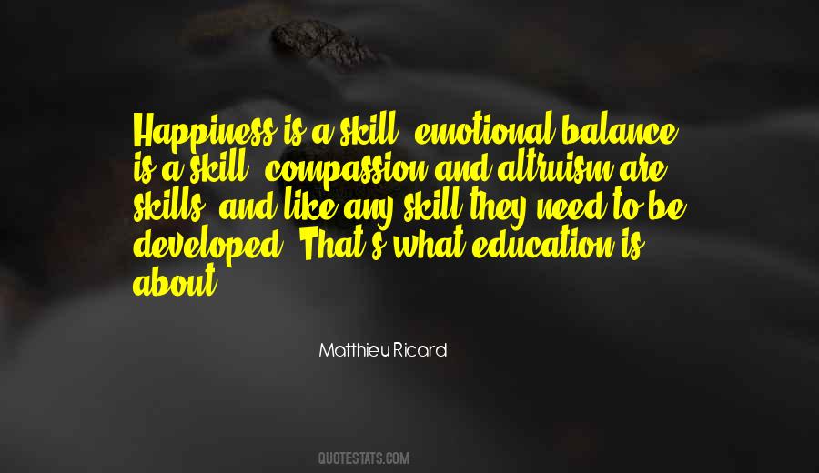 Quotes About Balance And Happiness #1033302
