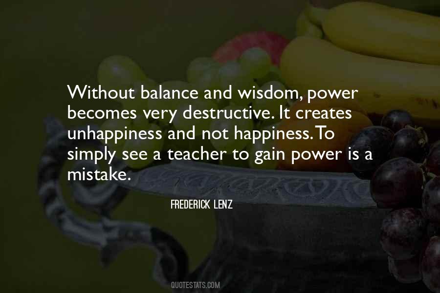 Quotes About Balance And Happiness #1710525