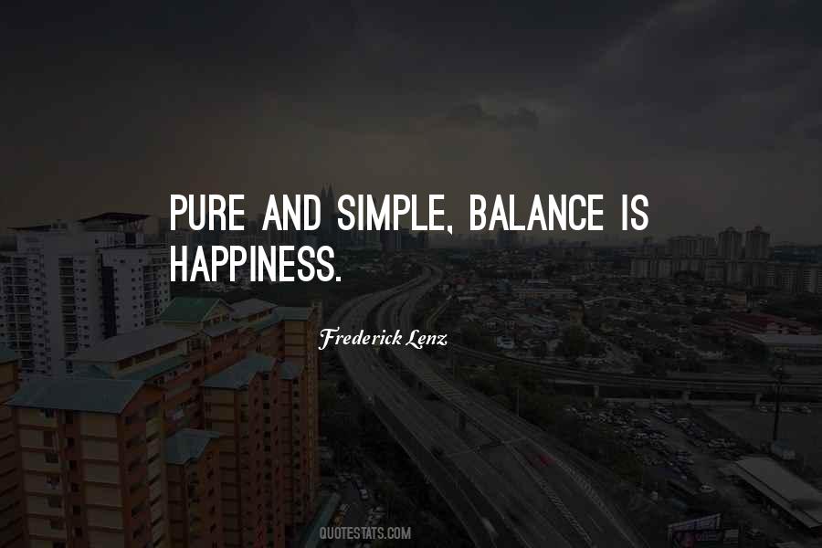 Quotes About Balance And Happiness #997777