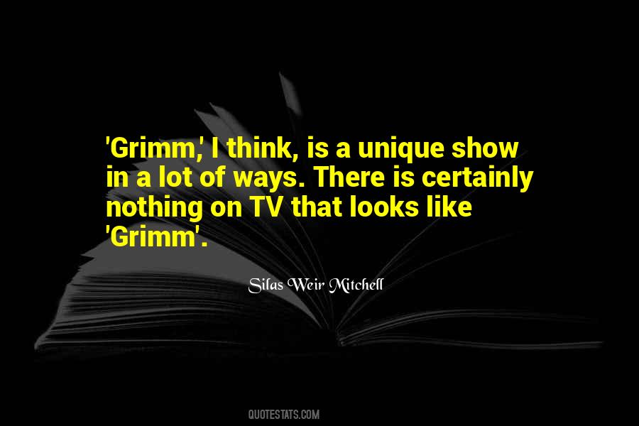 Quotes About Grimm #397851