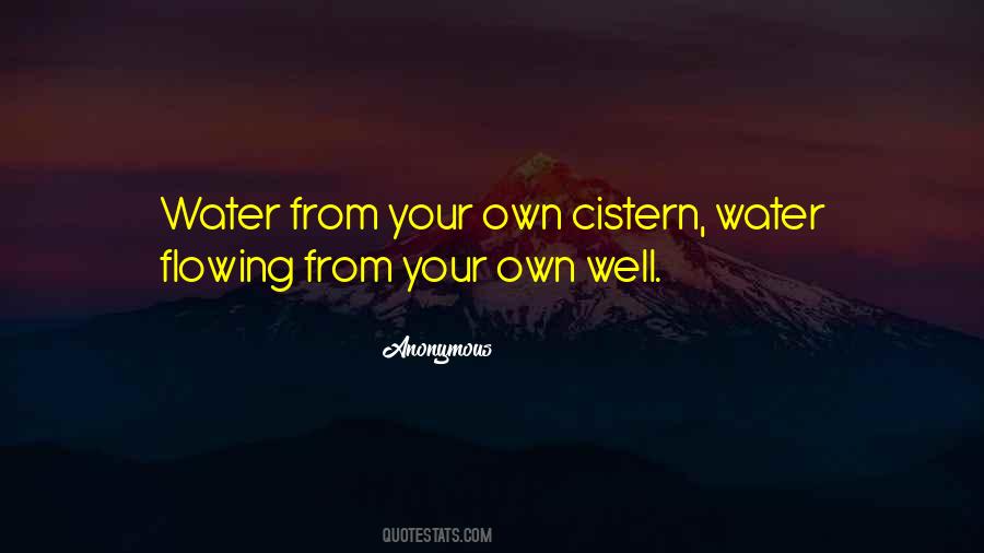 Quotes About Flowing Water #1102790