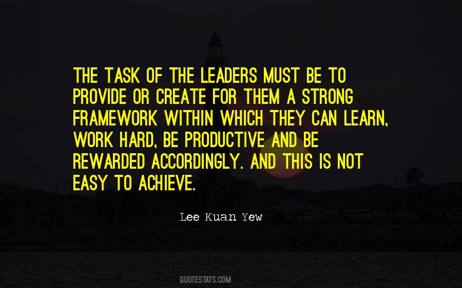 Hard Work Is Rewarded Quotes #1320154