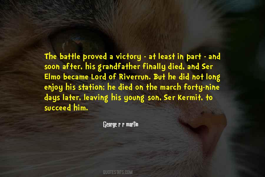Quotes About Victory In Battle #1506220