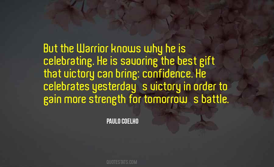 Quotes About Victory In Battle #921430