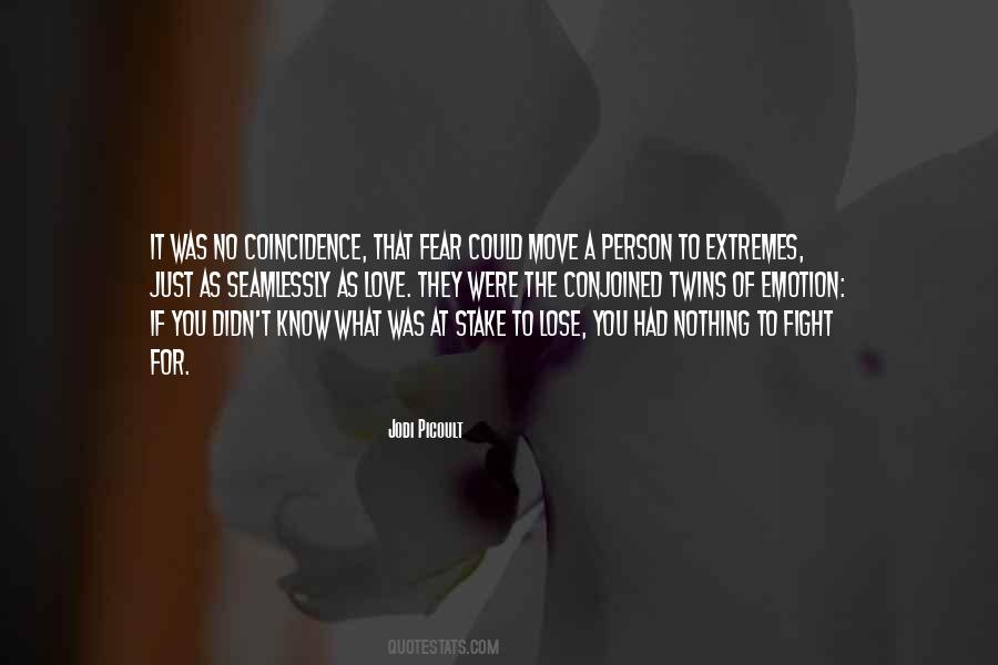 Coincidence And Love Quotes #43112