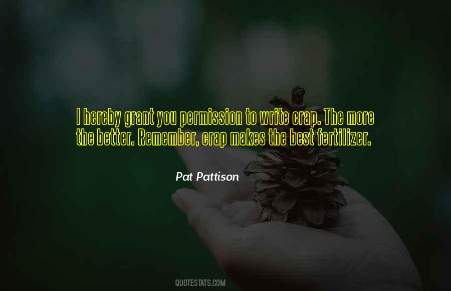 Pattison Quotes #302071