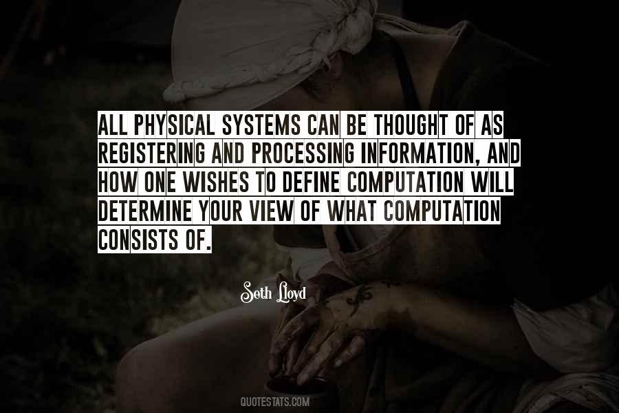 Quotes About Information Systems #1630327