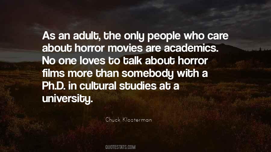 Quotes About Academics #1038107