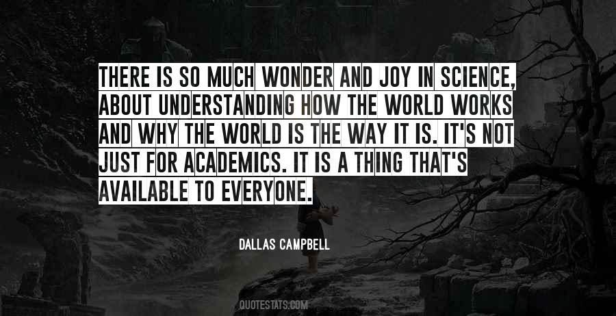 Quotes About Academics #1038659