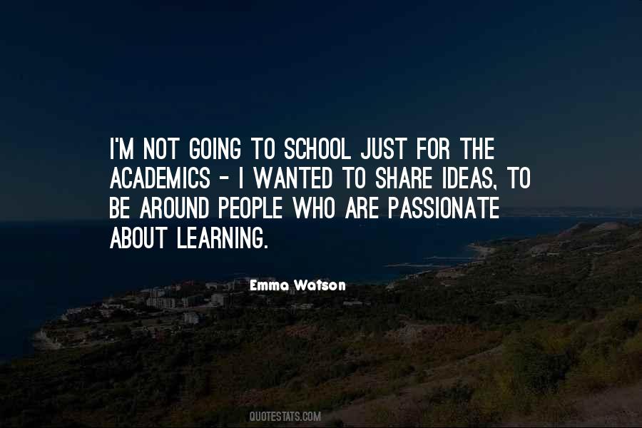 Quotes About Academics #615649