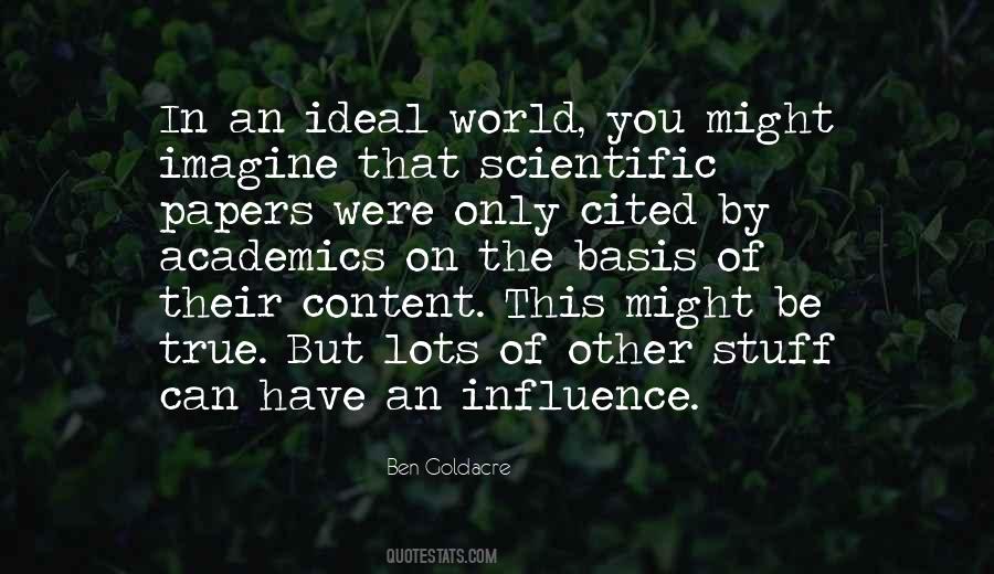 Quotes About Academics #848931