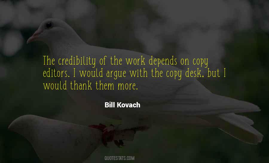 Quotes About Copy Editors #1618690