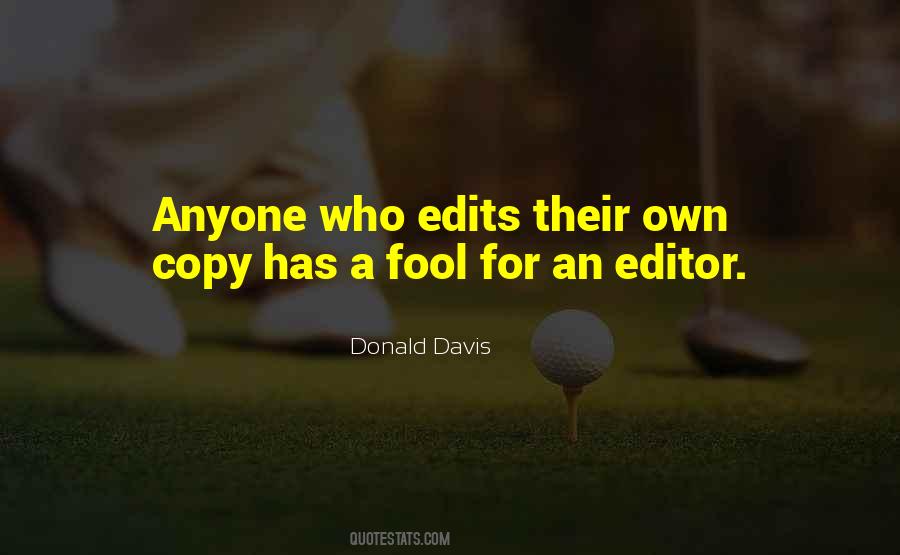 Quotes About Copy Editors #843958