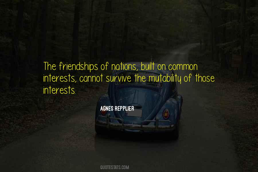 Quotes About Common Interests #1670182