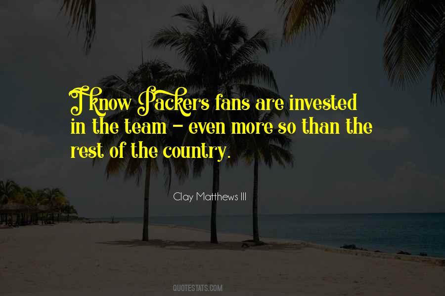 Quotes About Packers #1076374