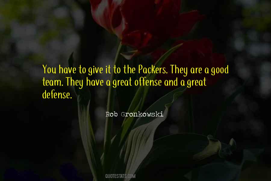 Quotes About Packers #1852874