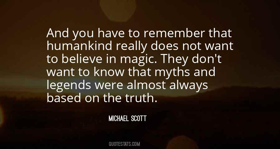 Quotes About Myths And Legends #558392