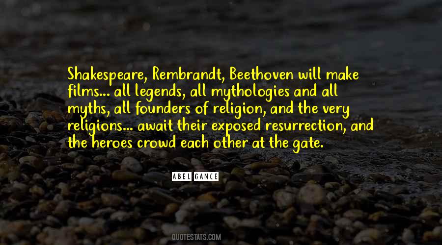 Quotes About Myths And Legends #795137