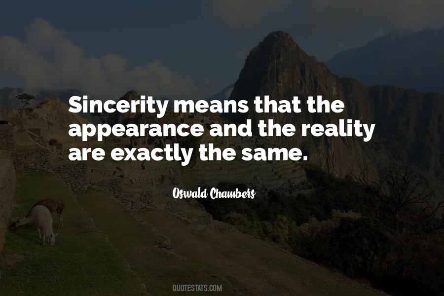 Quotes About Reality And Appearance #1301307