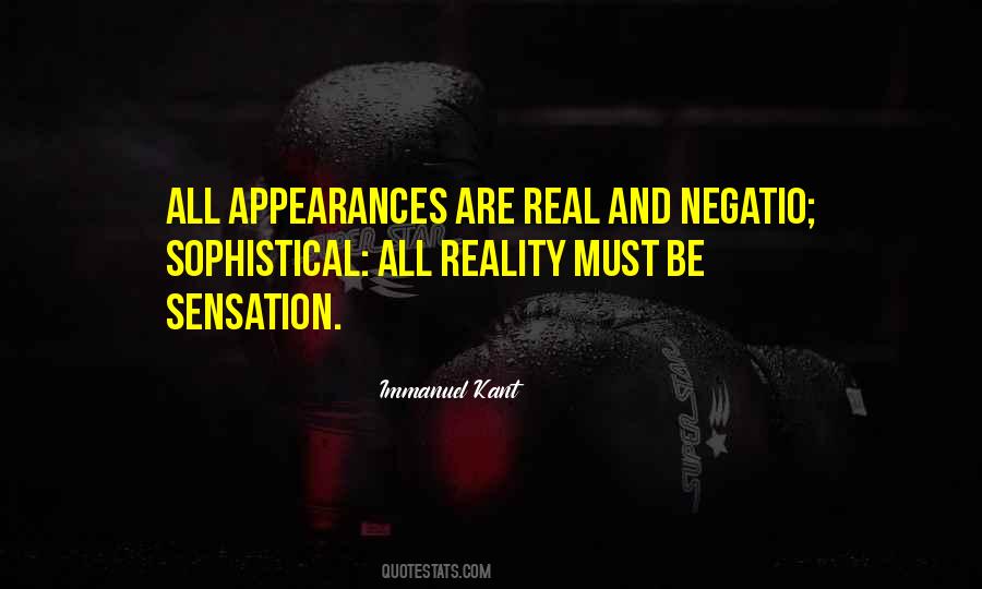 Quotes About Reality And Appearance #62220