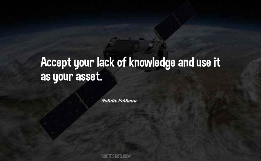 Use Of Knowledge Quotes #243637