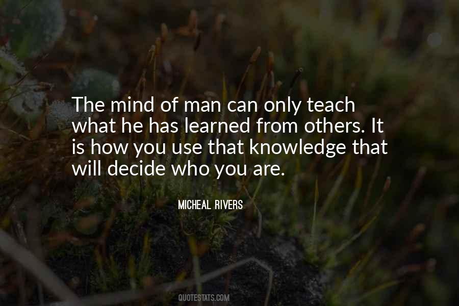 Use Of Knowledge Quotes #367211