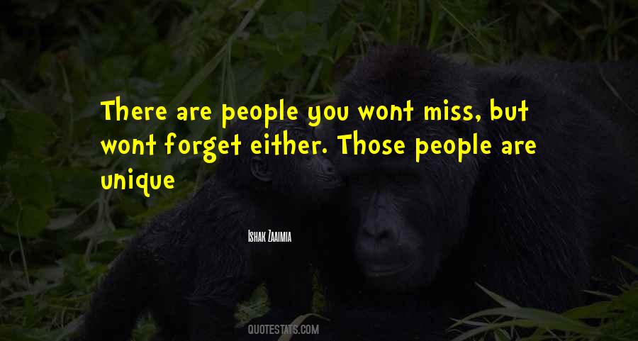 Unique People Quotes #79344