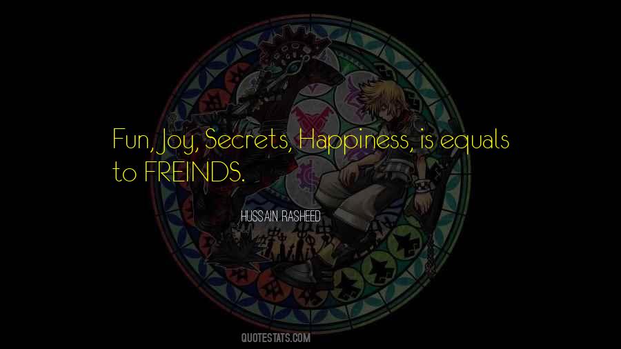 Secrets To Happiness Quotes #145040