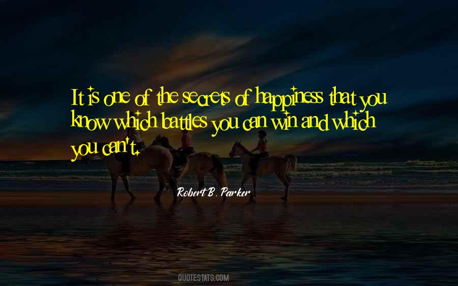 Secrets To Happiness Quotes #153178