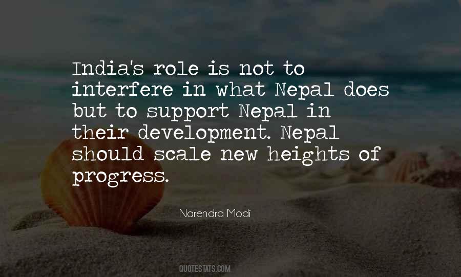 Quotes About Development Of India #1174629