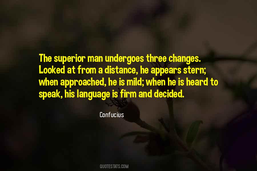Quotes About Superior Man #1081125