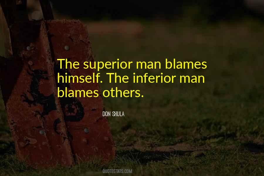 Quotes About Superior Man #1451925