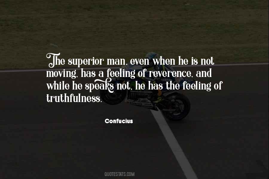 Quotes About Superior Man #1807456