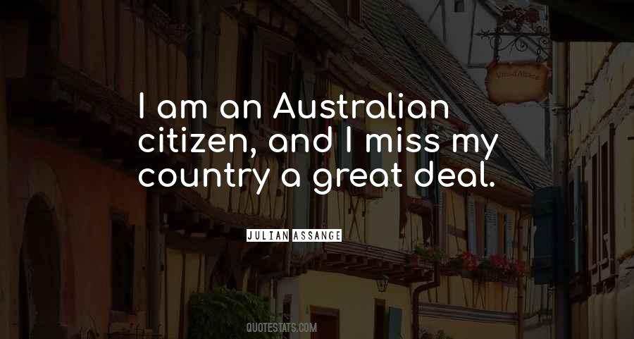 Quotes About Australian #1225624